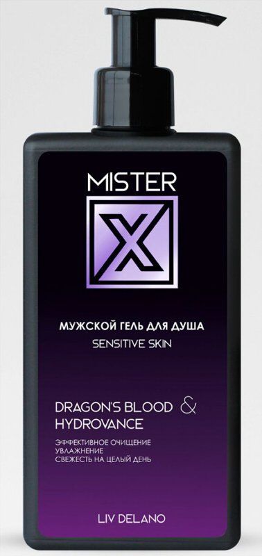 Liv-delano MISTER X Shower gel Sensitive skin 250g